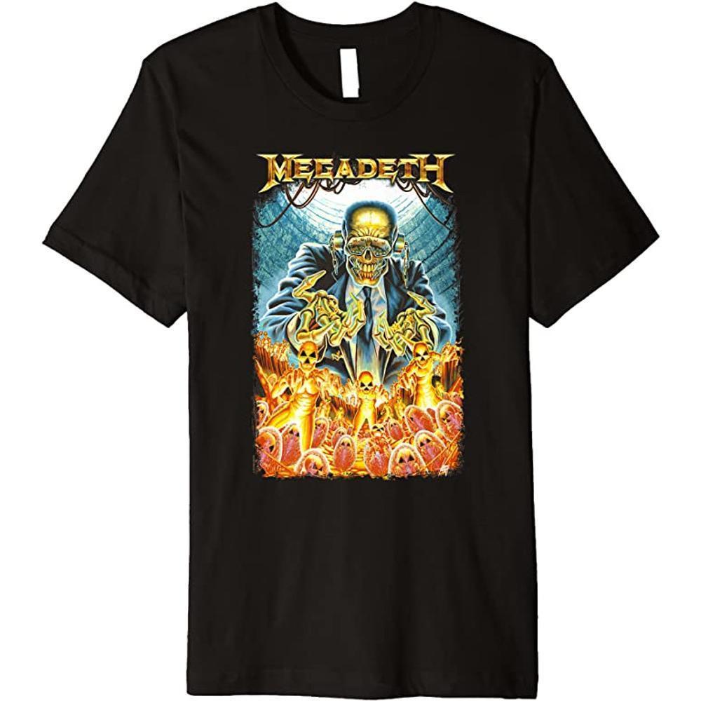 Megadeth Nuke Kids Vic Premium Slim Fit T-Shirt